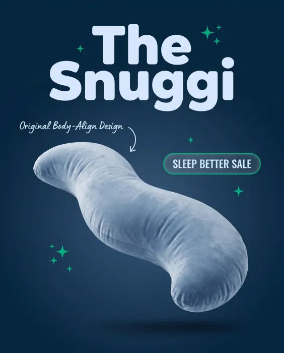 Ergonomic Body Support Pillow - Full Body Pillow for Side Sleepers