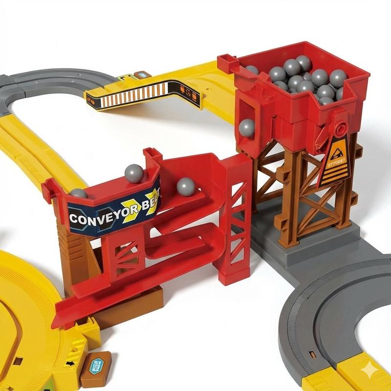 Rock conveyor and loading tower