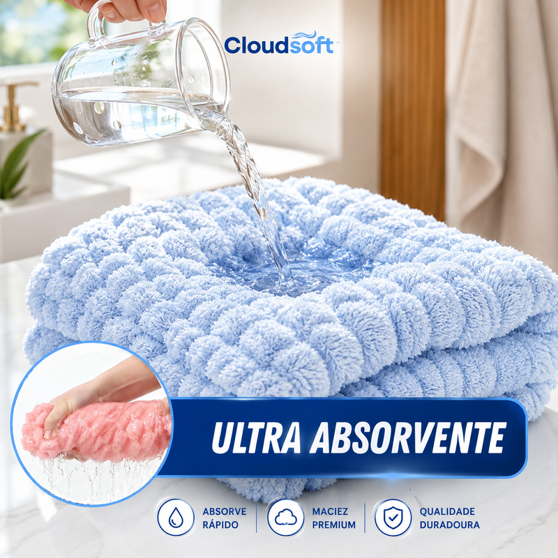 CloudSoft highly absorbent towel