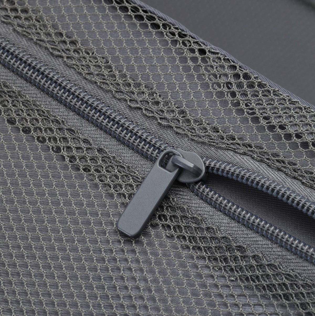 Interior zipper compartment